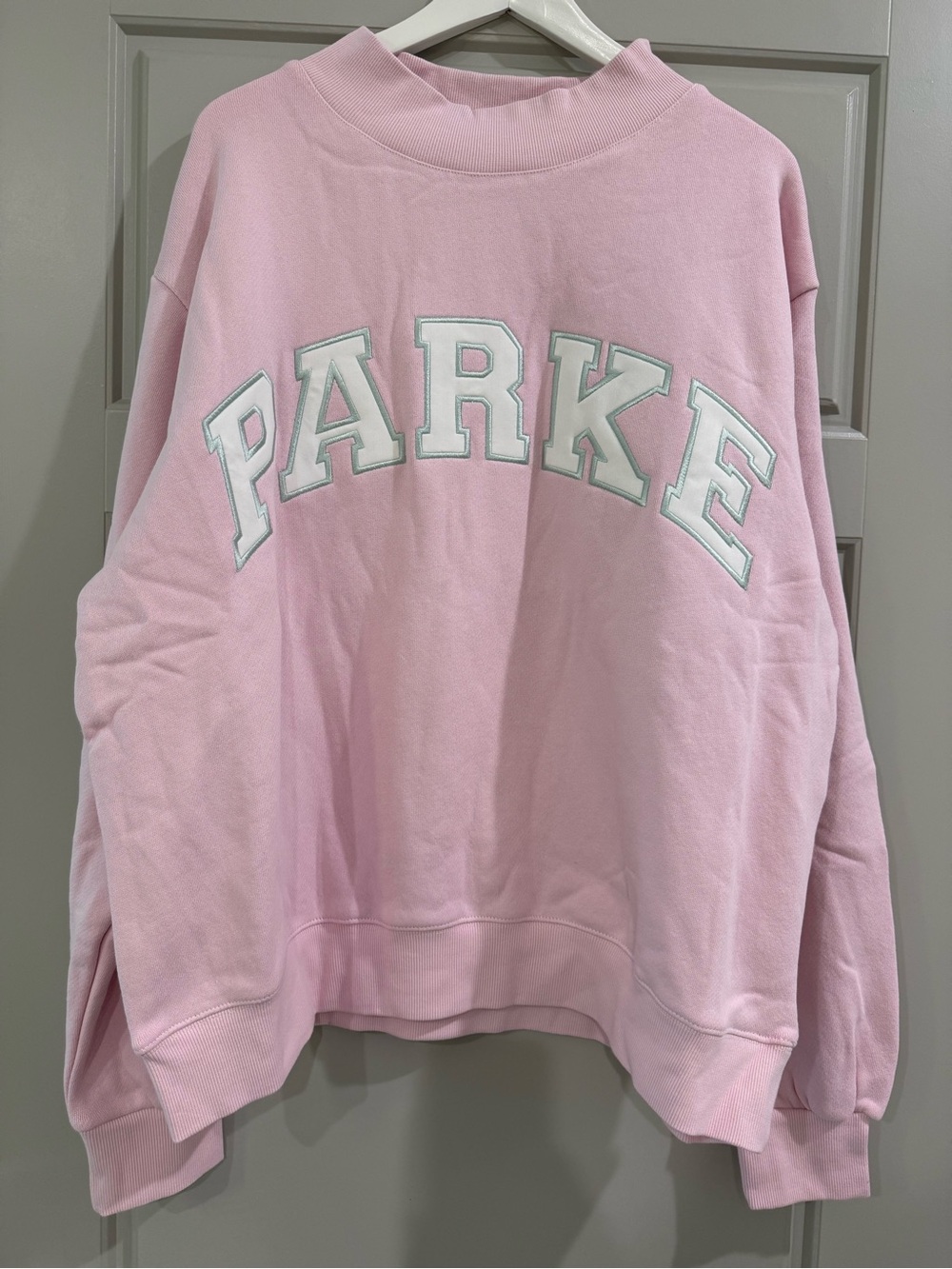 NWT Heritage PARKE mock neck in Sprinkle AND It’s a Girl Stripe Claw Clip bundle